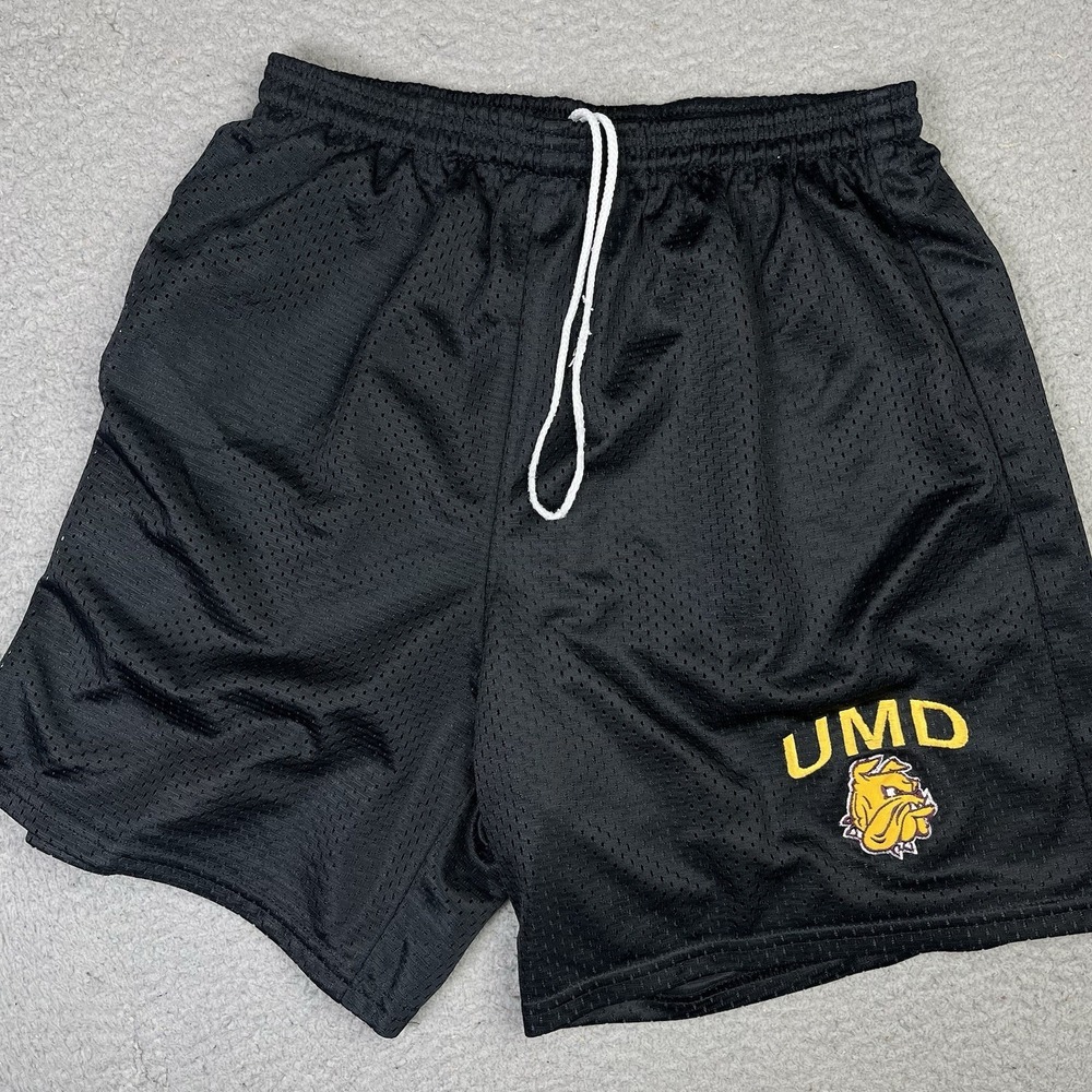 Vintage UMD‎ Bulldogs University of Minnesota Duluth Shorts College Mesh Small